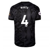 Arsenal Benjamin White #4 Bortedrakt 2022-23 Kortermet